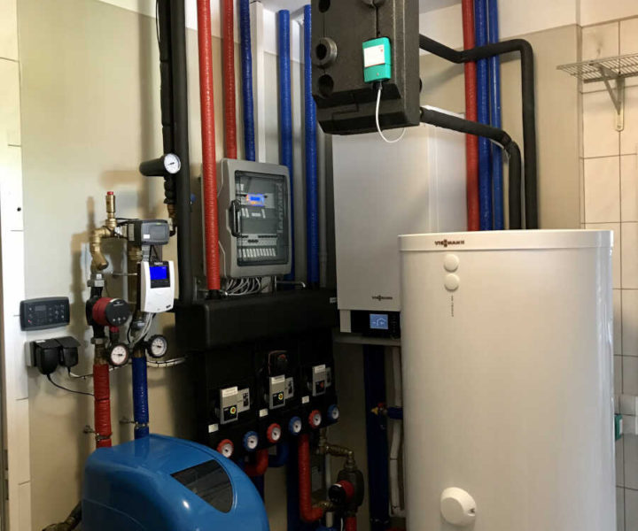 Modernizacja kotłowni i montaż pompy ciepła Vitocal 200-S