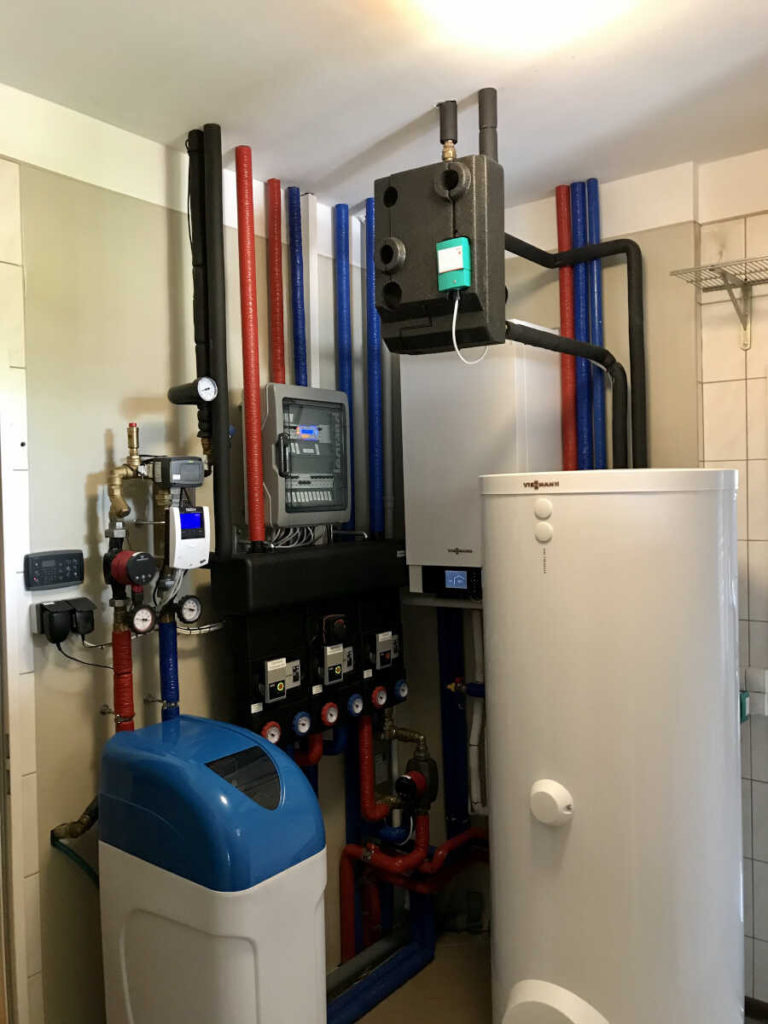 Modernizacja kotłowni i montaż pompy ciepła Vitocal 200-S