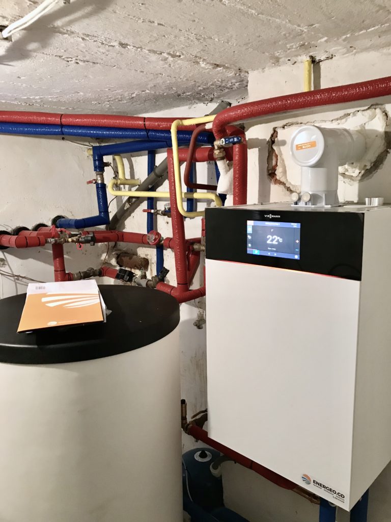 Modernizacja i montaż kotła Vitodens 200-W