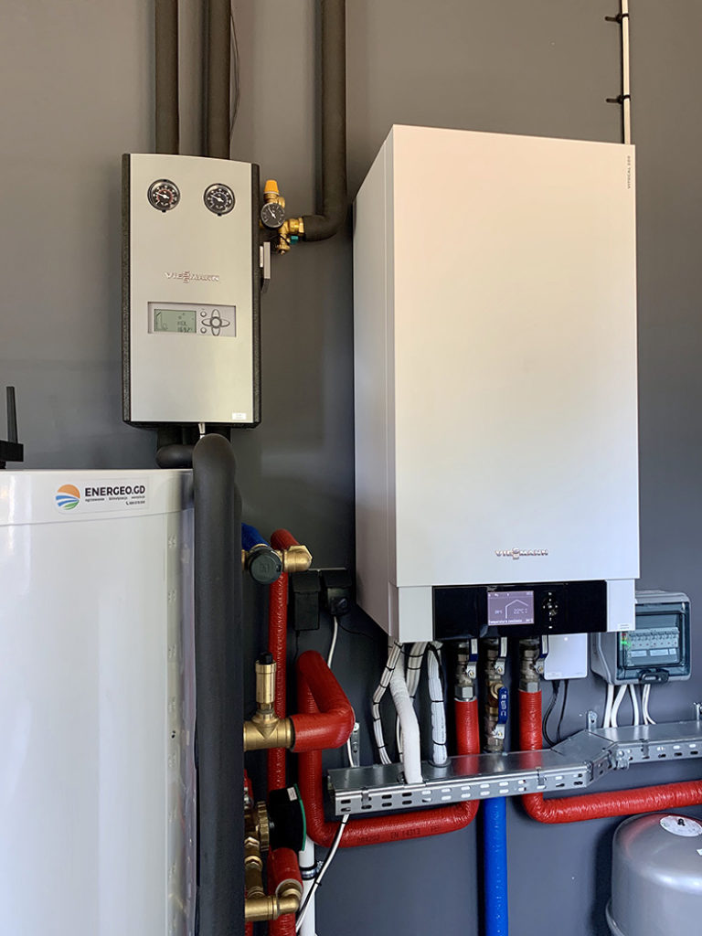 Modernizacja i montaż pompy ciepła Vitocal 200